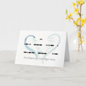 Cœur brisé je t'aime carte personnalisée (Fleur jaune)