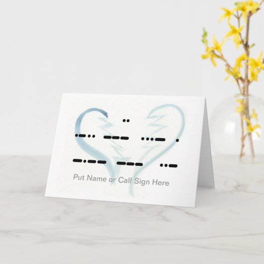 Cœur brisé je t'aime carte personnalisée (Fleur jaune)