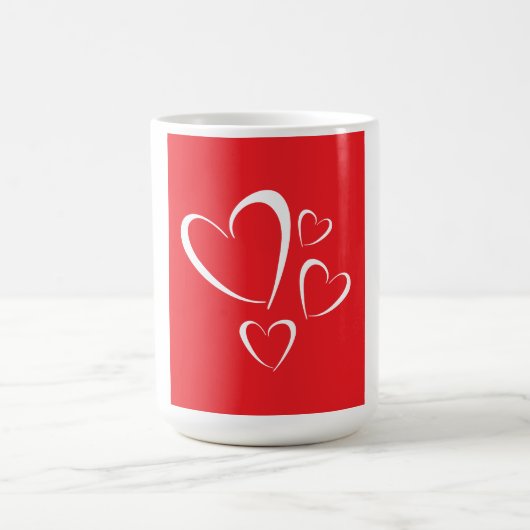 Coeur café Mug (Centre)
