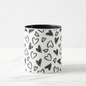 Coeur café Mug (Centre)