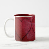 Coeur café Mug (Gauche)