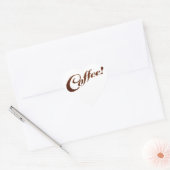 Cœur Café - Sticker Coeur (Enveloppe)