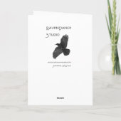 "Coeur carte de Noël" (Dos)