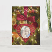 "Coeur carte de Noël" (Devant)