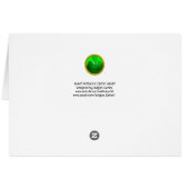 COEUR CELTIQUE DE SAINT PATRICK, orange (Dos Horizontal)