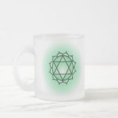 Coeur Chakra Verre Mug (Gauche)