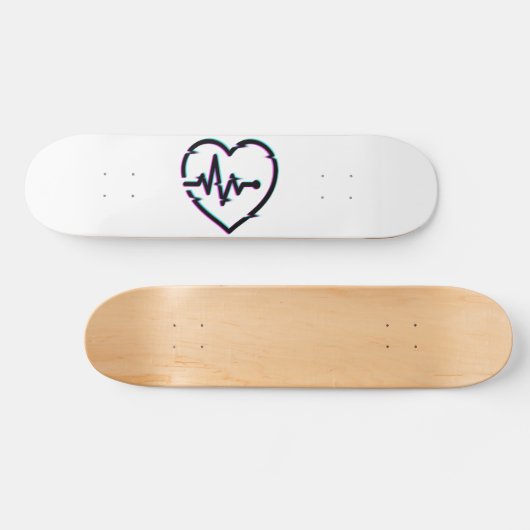 Coeur Check Skateboard Deck (Horz)