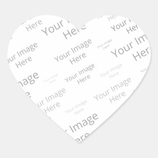 Cœur Créez votre propre Sticker Coeur Matte personnalis