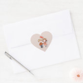 Cœur Cute sticker  (Enveloppe)