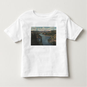 Coeur d'Alene, ID - Uitzicht Beauty Bay Kinder Shirts