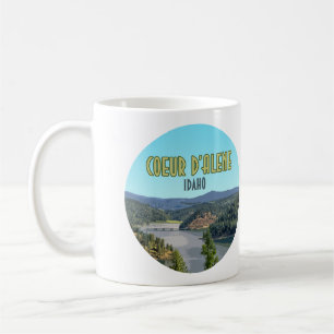 Coeur d'Alene Idaho Souvenir Koffiemok