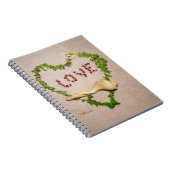 Coeur d'amour Shell Carnet (Côté Droit)
