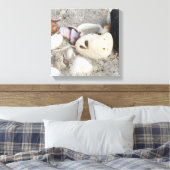 Coeur dans une zone de toile Shell imprimé 12x12 e (Insitu(Chambre))