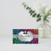 Coeur d'arc d'arc-en-ciel de zèbre de carte de (Debout devant)