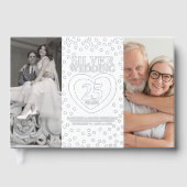 Coeur d'argent 25e anniversaire mariage photos ble (Recto)