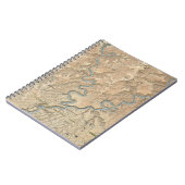 Coeur de carnet de carte de Canyonlands (Utah) (Côté gauche)