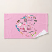 Coeur de coiffeur Outil coiffeur (Serviette à main)