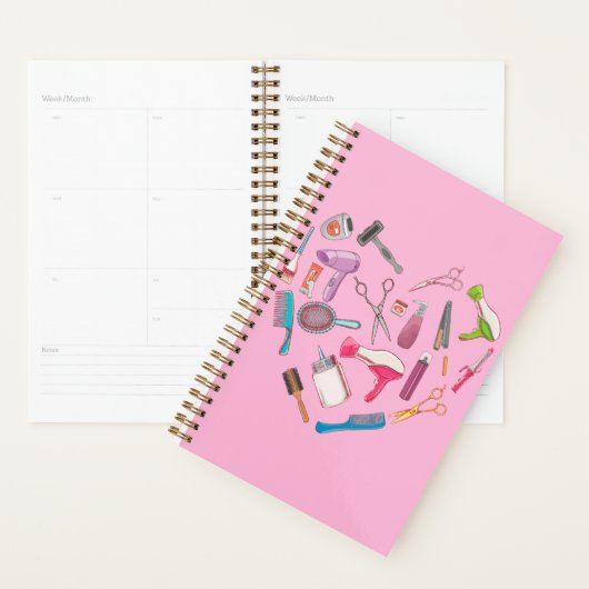 Coeur de coiffeur Outil coiffeur (Devant avec enveloppe)