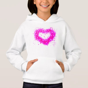 Coeur de graffiti violet