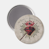 Coeur de Jésus Magnet (Recto/Verso)