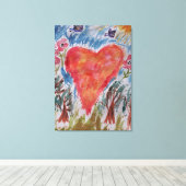 Coeur de la toile de la planète (Insitu (Plancher de Bois))