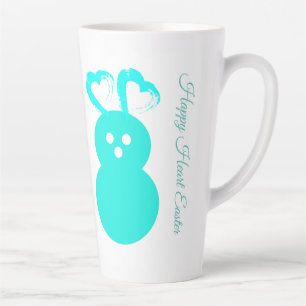 Coeur de Pâques Rabbit Latte Mug