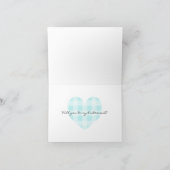 Coeur de plaid vous serez ma carte de demande de (Intérieur)