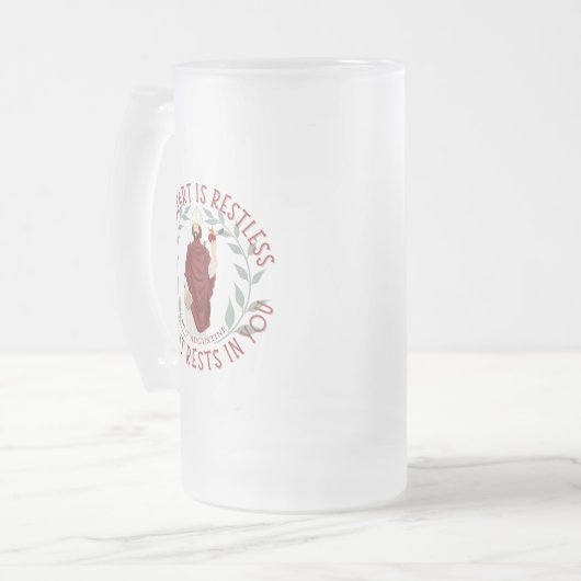 Coeur de St Augustine Mug (Devant gauche)