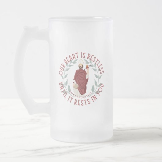 Coeur de St Augustine Mug (Gauche)