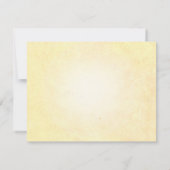 Coeur découpé dans le Merci Card2 de mariage de (Dos)