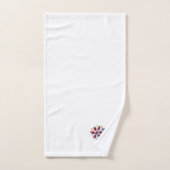 Coeur des fleurs (Serviette à main)