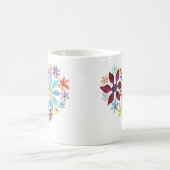 Coeur des fleurs Café Mug (Centre)