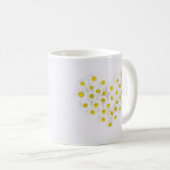 Coeur des marguerites Mug floral (Devant droit)