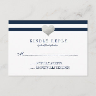 Coeur d'huile d'argent + rayures RSVP