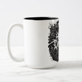 Coeur divisé - Mug de cimetière (Gauche)