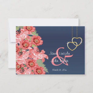 Coeur d'or et fleurs de corail - RSVP