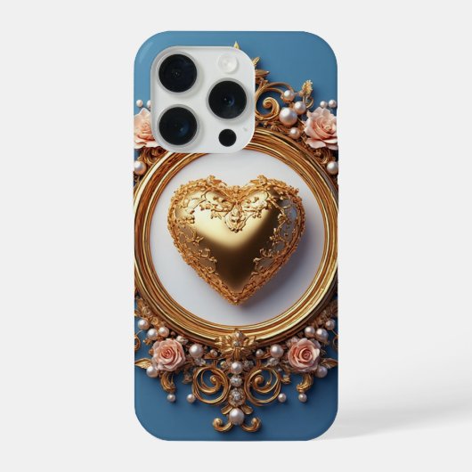 Cœur d'Or Luxe ✨ Perle Élégante Romantique (Verso)