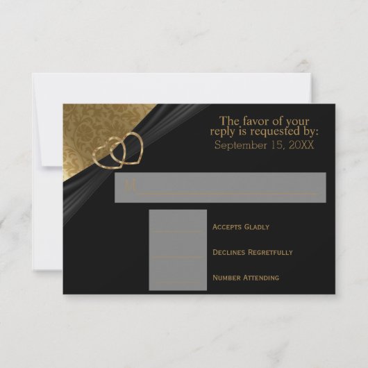 Coeur d'or - RSVP (Dos)