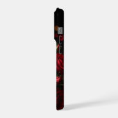 Cœur Doré Élégant – Coque iPhone 15 Pro Valentin (Côté gauche)