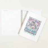 Cœur doux de licorne Corne pointue Typographie gra (Devant avec enveloppe)