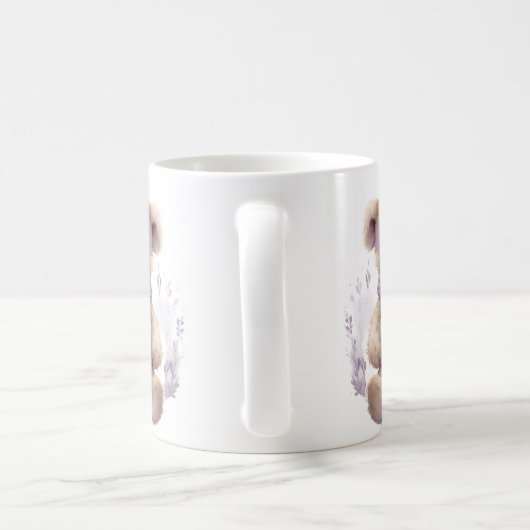 Coeur doux Ours Mug (Poignée)