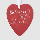 Coeur Drapeau des Baléares, Baléares (devant)