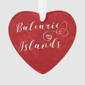 Coeur Drapeau des Baléares, Baléares (devant)