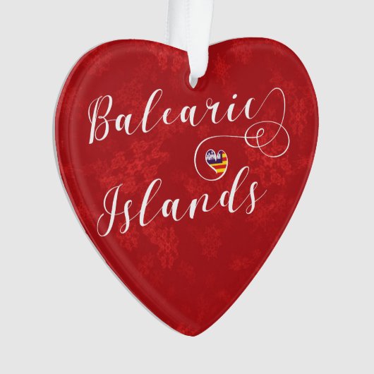 Coeur Drapeau des Baléares, Baléares (devant)