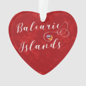 Coeur Drapeau des Baléares, Baléares (dos)