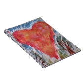 Coeur du Carnet Spiral Planète (Côté Droit)