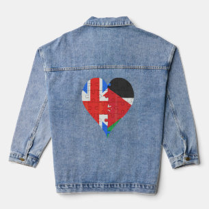 Coeur du drapeau jordanien britannique