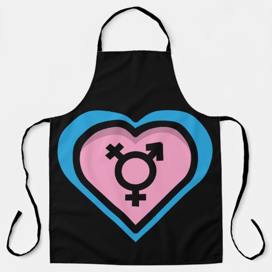 Coeur du tablier de la Trans Pride (Recto)