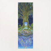 Coeur du tapis de yoga d'arbre (Devant)