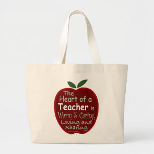Coeur d'un sac fourre-tout à professeur